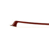 Forte Brazilwood Plus cello bass bow tip, featuring octagonal stick and white horsehair