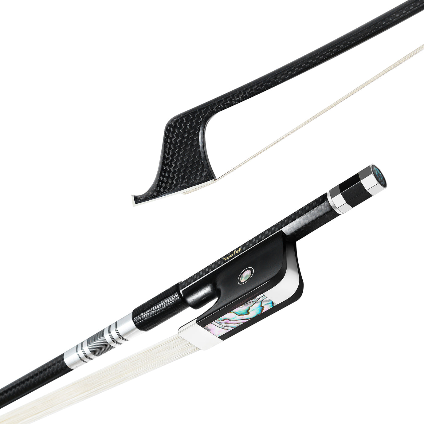 NeoTek® Pro Carbon Fiber French Style String Bass Bow – Omni