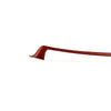 Forte Brazilwood Plus French style bass bow tip, featuring octagonal stick and white horsehair