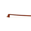 Forte Brazilwood Plus violin bass bow tip, featuring octagonal stick and white horsehair