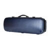 Cantana HiTech oblong violin case dark blue brushed finish