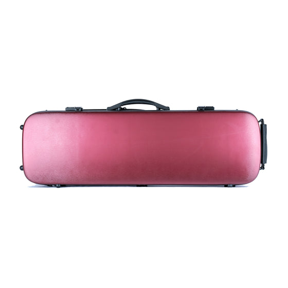 Cantana HiTech oblong case brushed ruby finish front view