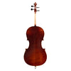 Exquisitus Solo 35 Cello Back featuring Solid flamed Maple