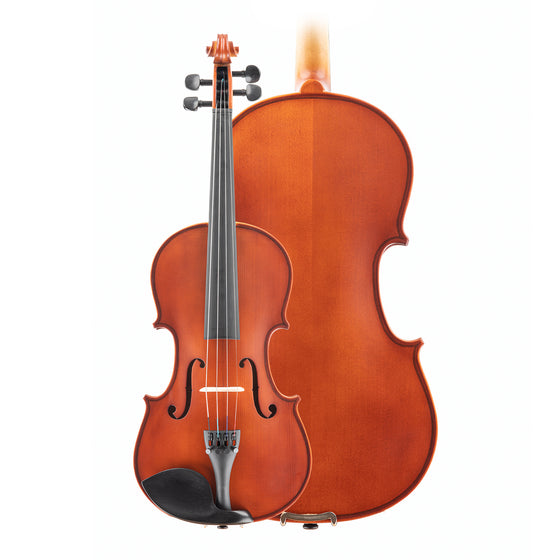 Lombardo Avance I violin top and back with ebony fittings and carbon fiber tailpiece