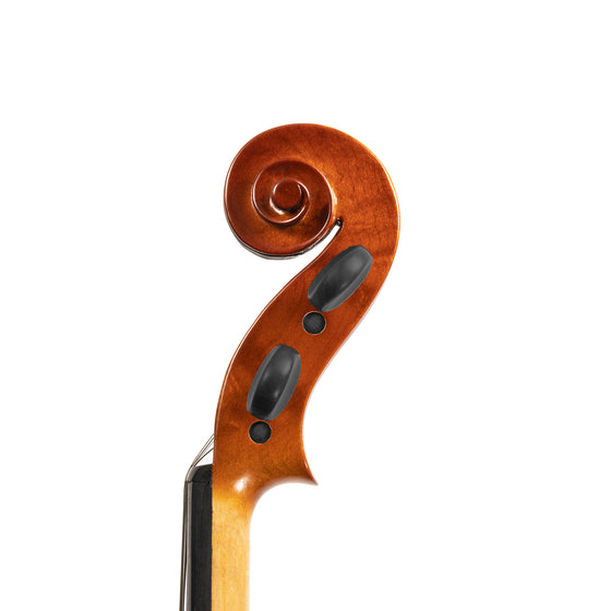 Lombardo "AVANCÉ II" Violin Scroll with Ebony pegs