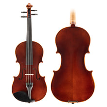  Lombardo "Soloist" Violin Top & Back, featuring Solid Spruce with tight grains, Ebony fittings, Alphayue strings, carbon fiber tailpiece and Solid flamed Maple back